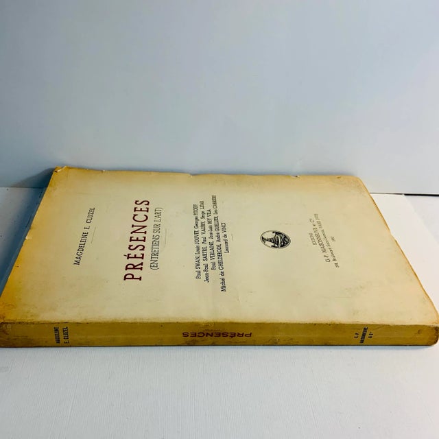 [publisher: G. P. Maisonneuve et Cie, Paris, France] Perfect bound softcover in wraps with many pages uncut along top...