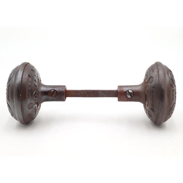 Traditional Cast Iron Taylor & Boggis Vernacular Door Knobs For Sale - Image 3 of 6