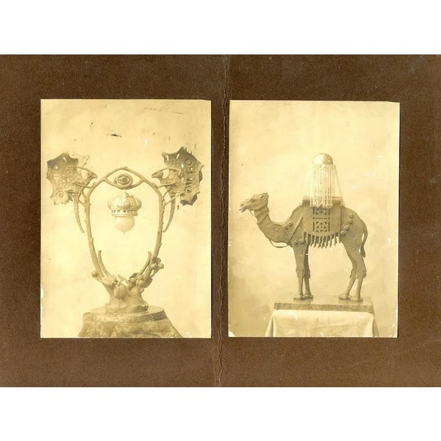 Liberty design lamps by Alberto Calligaris is a lot of two photographic print on handmade bromide paper applied on single...