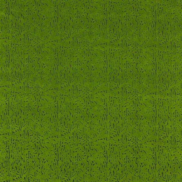 Harlequin Lyrical Fabric in Forest/Black Earth - a Sample For Sale