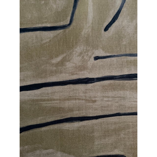 Lee Jofa Lee Jofa Modern Graffito Java Fabric gwf-3530.68 Kelly Wearstler v Collection 6 Yards For Sale - Image 4 of 6