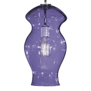 Sol Pendant Light from the Versuvius Collection in Blue Lilac For Sale