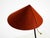 Large Mid-Century Modern Tripod Brass Table Lamp with Fabric Shade from Kalmar, 1950s For Sale - Image 16 of 18