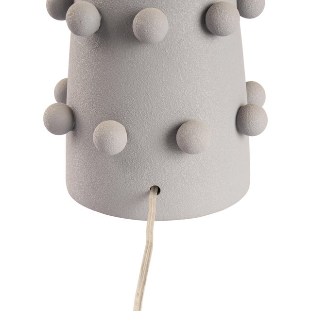 Chelsea House Inc Rory Lamp - Gray For Sale - Image 4 of 5