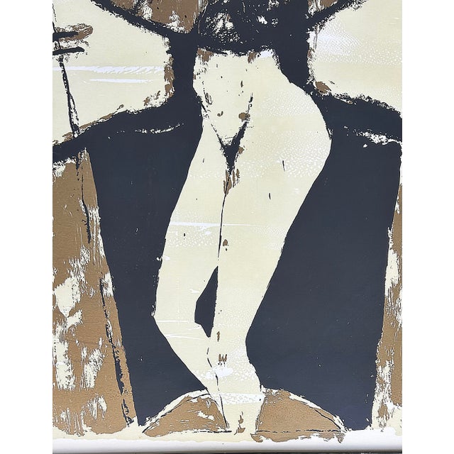 Abstract Late 20th Century Humberto Castro Lithograph #92 From an Edition of 100, Framed and Signed, 4 of 5 For Sale - Image 3 of 10