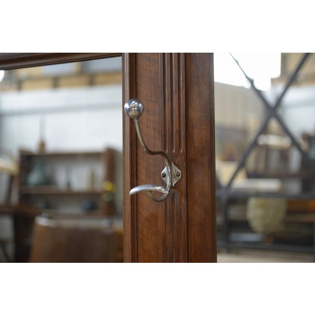 Wood Wooden Coat Rack, 1920s For Sale - Image 7 of 9