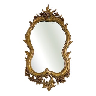Hollywood Regency Baroque Style Mirror, 1960s For Sale