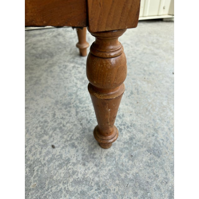 1920s 1920s Antique Victorian Eastlake Carved Mahogany Side Chair in Salmon Pink Velvet | Ornately Carved Accent Chair For Sale - Image 5 of 6