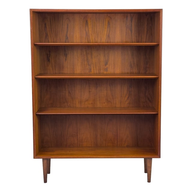 Danish Teak Bookcase by Børge Mogensen for Søborg, 1960s For Sale