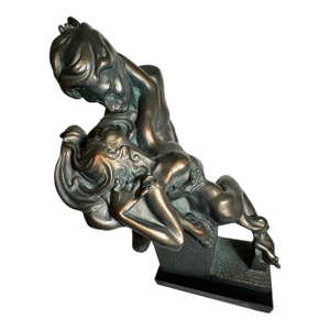Vintage Austin Production Sculpture “The Study of Lovers, Lovers Embrace”