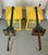 Antique Early 20th C. Aesthetic Movement Mission or Mackintosh Style Outside Iron Wall Lanterns - A Pair For Sale - Image 15 of 18