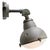 French Cast Semi-Frosted Glass Sconce Wall Streetlight from Sammode For Sale - Image 4 of 8