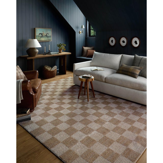 The Calvin Collection by Chris Loves Julia x Loloi is a geometric area rug with tile-inspired patterns for contemporary...