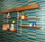 Mid-Century Modern Mid-Century Modern String Shelf with Illuminated Covers in Dark Wood Veneer and White Ladders from Musterring International, 1960s For Sale - Image 3 of 16
