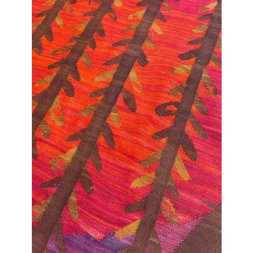 Scandinavian Handwoven Rug, 1960s For Sale - Image 18 of 18