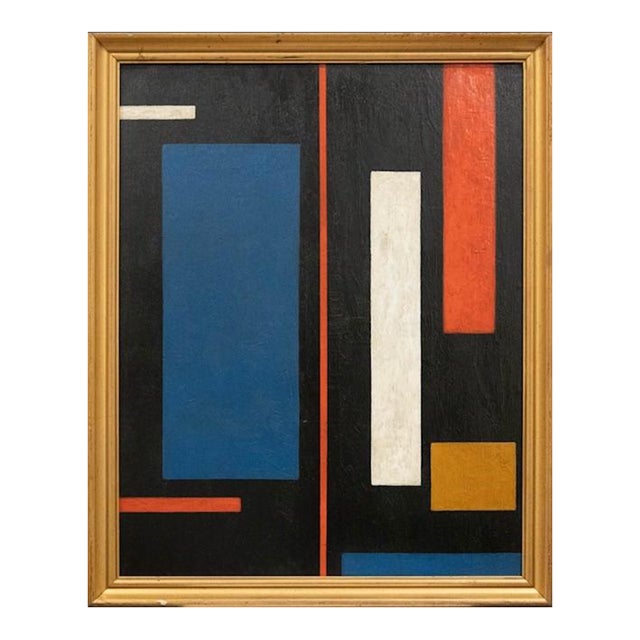 Abstract Oil Painting on Canvas For Sale