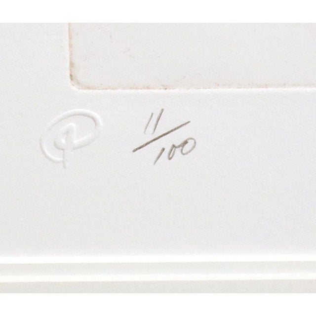 William Papas "Bedouin Woman" Signed & Numbered Artwork Etching 1980s For Sale - Image 4 of 6