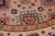 Rustic Kazak Light Blue/Beige Wool Round Rug- 8'0''x8'0'' For Sale In New York - Image 6 of 9