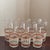 Large Mid-20th Century Woven Cane Pattern Tumblers -- Set of 7 For Sale - Image 10 of 16