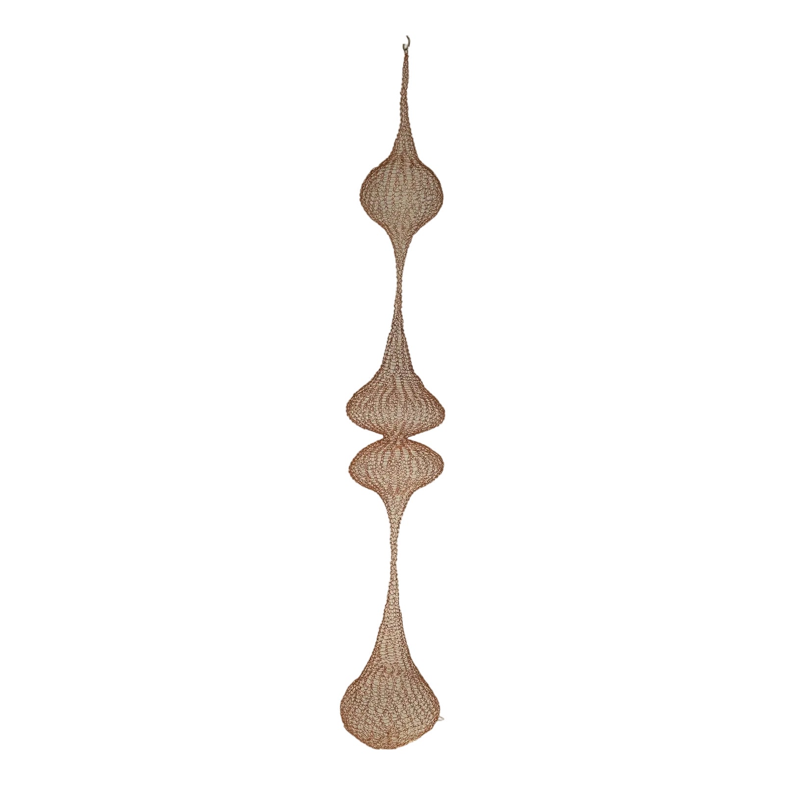 Handmade Copper Wire Sculpture Inspired by the Hand Woven Technique of ...