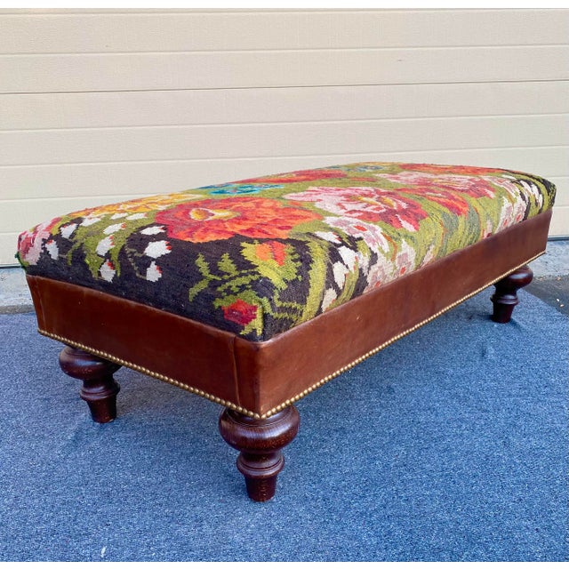 Smith Kilim Ottoman Bench Chairish