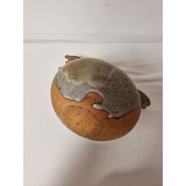 Handmade Ceramic Vase, 1970s For Sale - Image 11 of 13