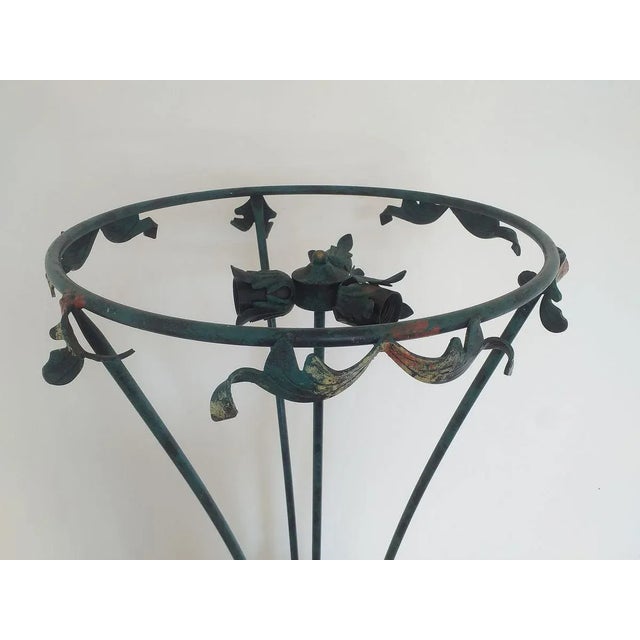 Floor Lamp in Art Nouveau Style, 1950s For Sale - Image 4 of 13