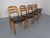 Danish Teak and Leather Chairs from Dyrlund, Denmark, 1970s, Set of 6 For Sale - Image 6 of 18