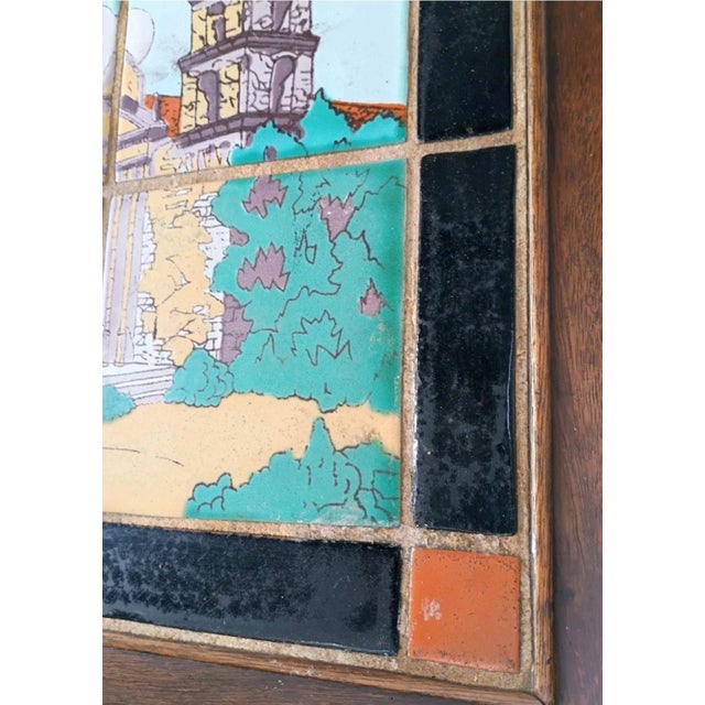 Antique Taylor Tile Santa Barbara Mission Table, California Spanish Revival, 1920s For Sale - Image 14 of 18