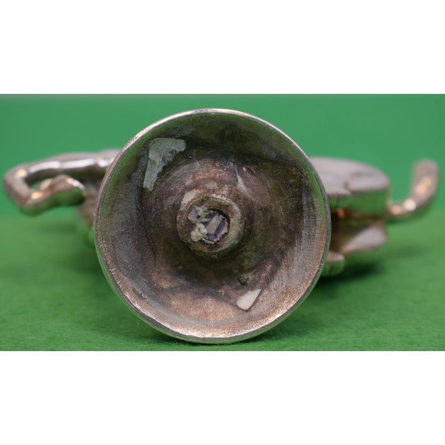 Mid 20th Century Silver-Plate English Polo Player Car Mascot For Sale - Image 5 of 5