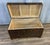 1950s Vintage Chinese Camphor Chest Trunk or Coffee Table Hand Carved W Boats Ships For Sale - Image 5 of 9