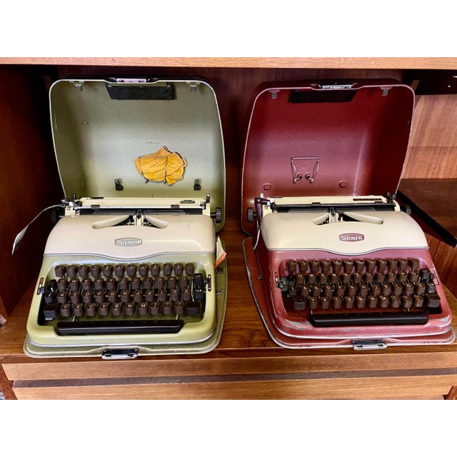 Cream Vintage Typewriter Model Gabriele 3 from Triumph, 1960s For Sale - Image 8 of 9