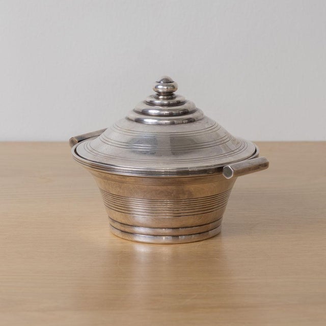 1930s French Art Deco Vide Poche With Lid For Sale - Image 4 of 14