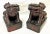 Mid-Century Modern Vintage Carved Wood Foo Dogs- a Pair For Sale - Image 3 of 13
