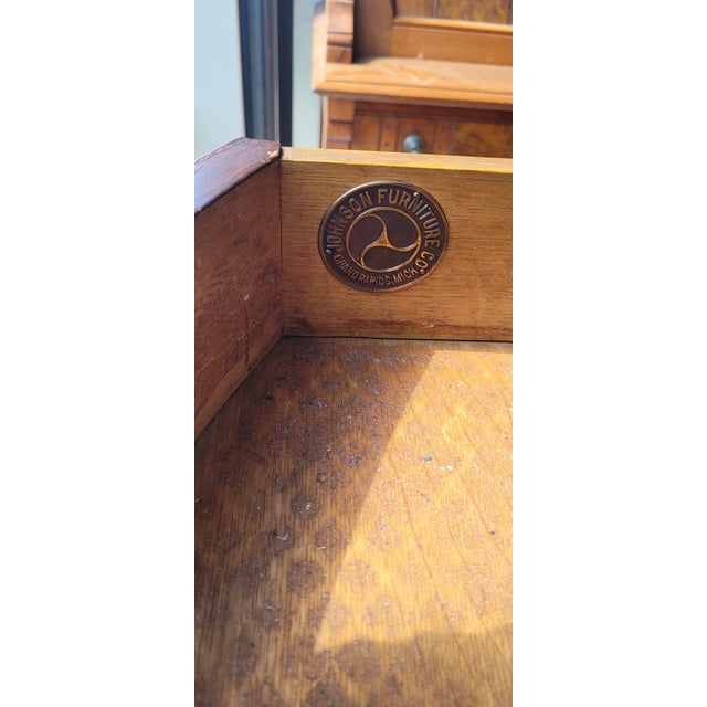 Adams Painted 1920s Credenza Sideboard For Sale In Philadelphia - Image 6 of 12