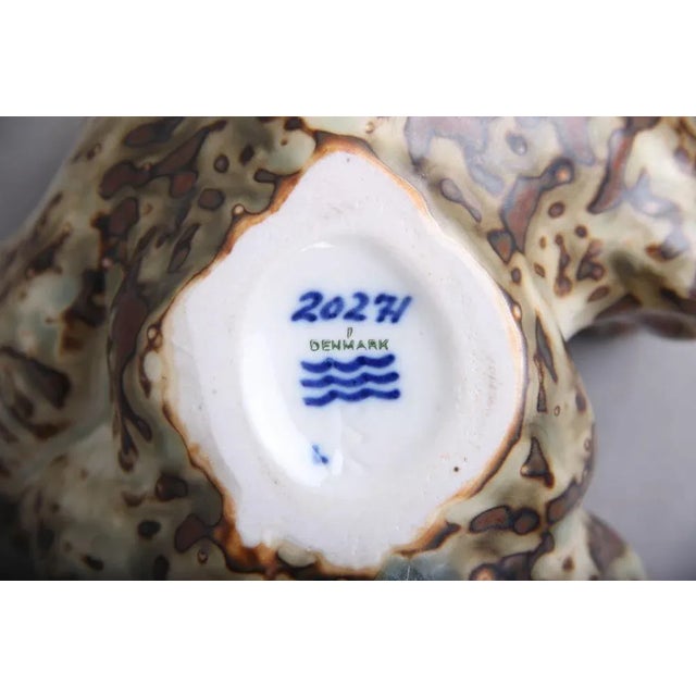 1960s Model 20271 Stonewird Figure by Knud Kyhn for Royal Copenhagen For Sale - Image 5 of 7