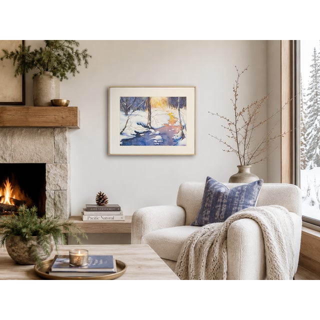 Winter Forest - Tomoko Parry, C. 1990s For Sale - Image 9 of 10