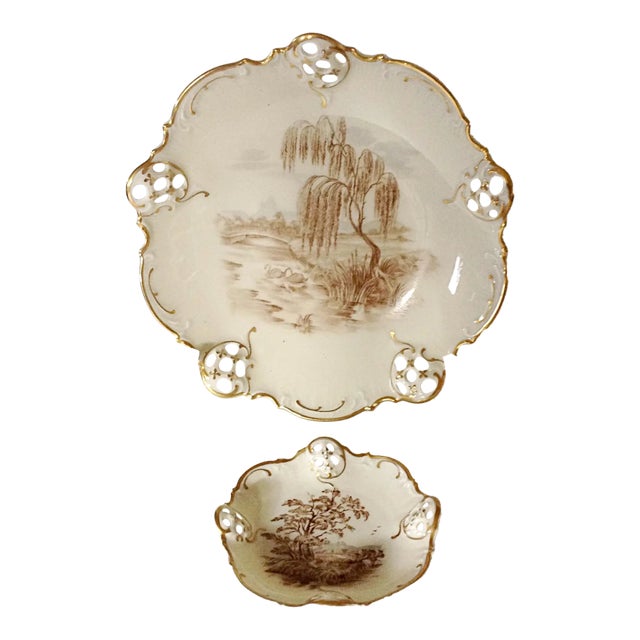 Pair of Rosenthal Catchalls For Sale