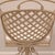 Metal Vintage French Style Wrought Iron Indoor/Outdoor Swivel Barstools W/Cream Coating, Lattice Back and a Beautiful Silky Cream Upholstered Seat, 3 Pieces For Sale - Image 7 of 16