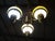 Large Vintage 3-Light Chandelier in Brass, Iron, and Glass, 1970s For Sale - Image 10 of 18