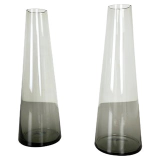 Vintage Turmalin Vases by Wilhelm Wagenfeld for WMF, Germany, 1960s, Set of 2 For Sale