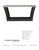 Modern Console Table With Limestone Top and Steel Base For Sale In Dallas - Image 6 of 9