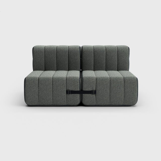 Not Yet Made - Made To Order Two-Seater Modular Sofa in Sera Fabric from Ambivalenz, Set of 4 For Sale - Image 5 of 10