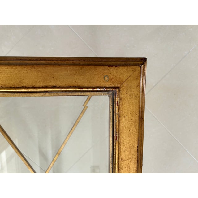 Wood Scully & Scully Bristol Rectangular Coffee Table, Gold Leaf Finish For Sale - Image 7 of 15