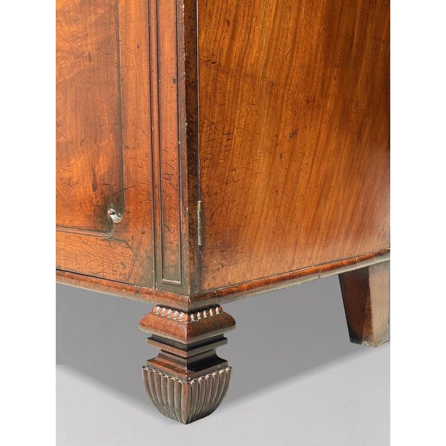 Antique George III Tall Mahogany Bookcase, 1780 For Sale - Image 4 of 16