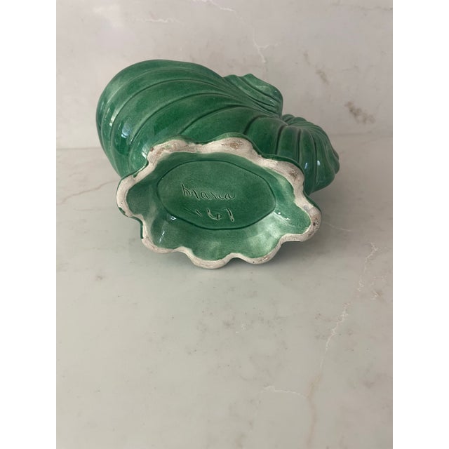 Ceramic Nautilus Shell For Sale In New York - Image 6 of 7