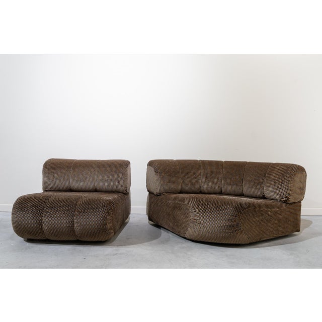 1960s Large Space Age Modular Sofa, Italy, 1960s, Set of 5 For Sale - Image 5 of 8