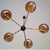 Mid-Century Modern Five-Arm Sputnik Chandelier, Germany, 1960s For Sale - Image 6 of 17