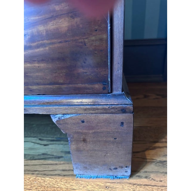 Antique English 19th Century Butler's. Desk With Breakfront on Top For Sale - Image 12 of 12
