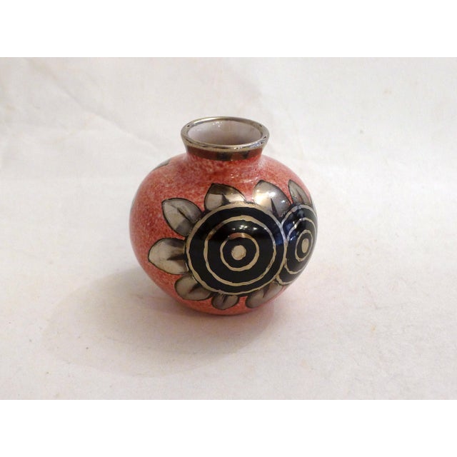 Vintage Art Deco Ball Vase by A. Renoleau, 1920 For Sale - Image 11 of 11